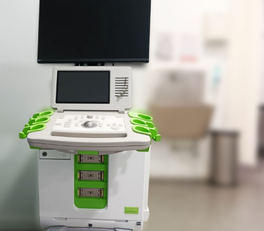 Imagen del robot ExactVu para biopsias